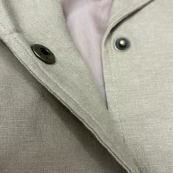 MELROSE Tan Linen Blazer - Picture 6 of 10